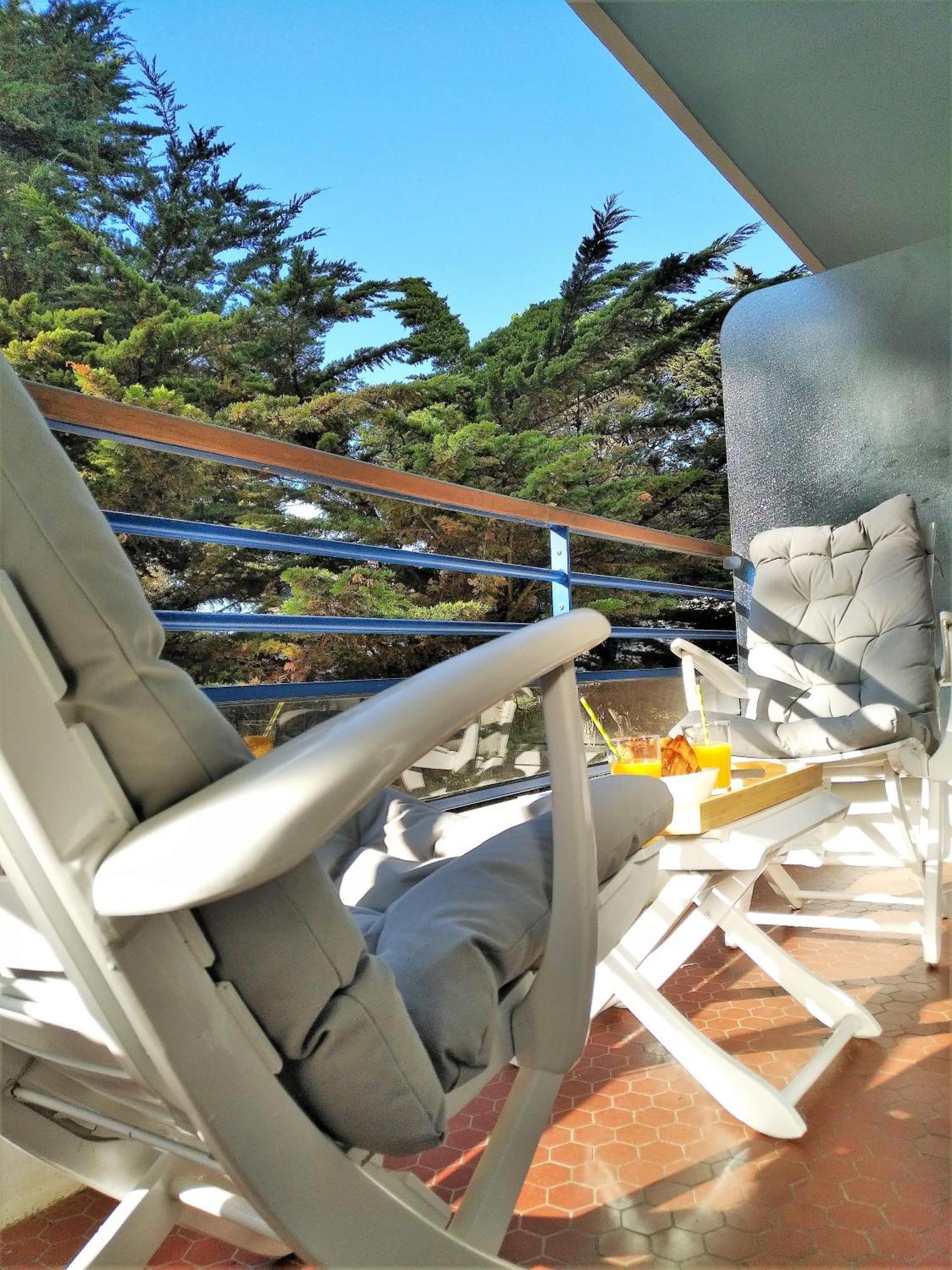 Le Capitole - Studio Plage Benoit Dans Residence Face Mer La Baule エクステリア 写真