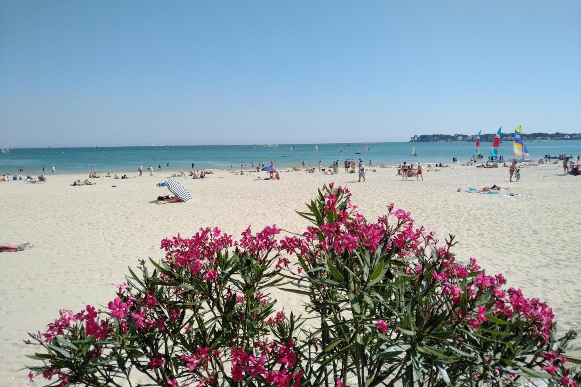 Le Capitole - Studio Plage Benoit Dans Residence Face Mer La Baule エクステリア 写真