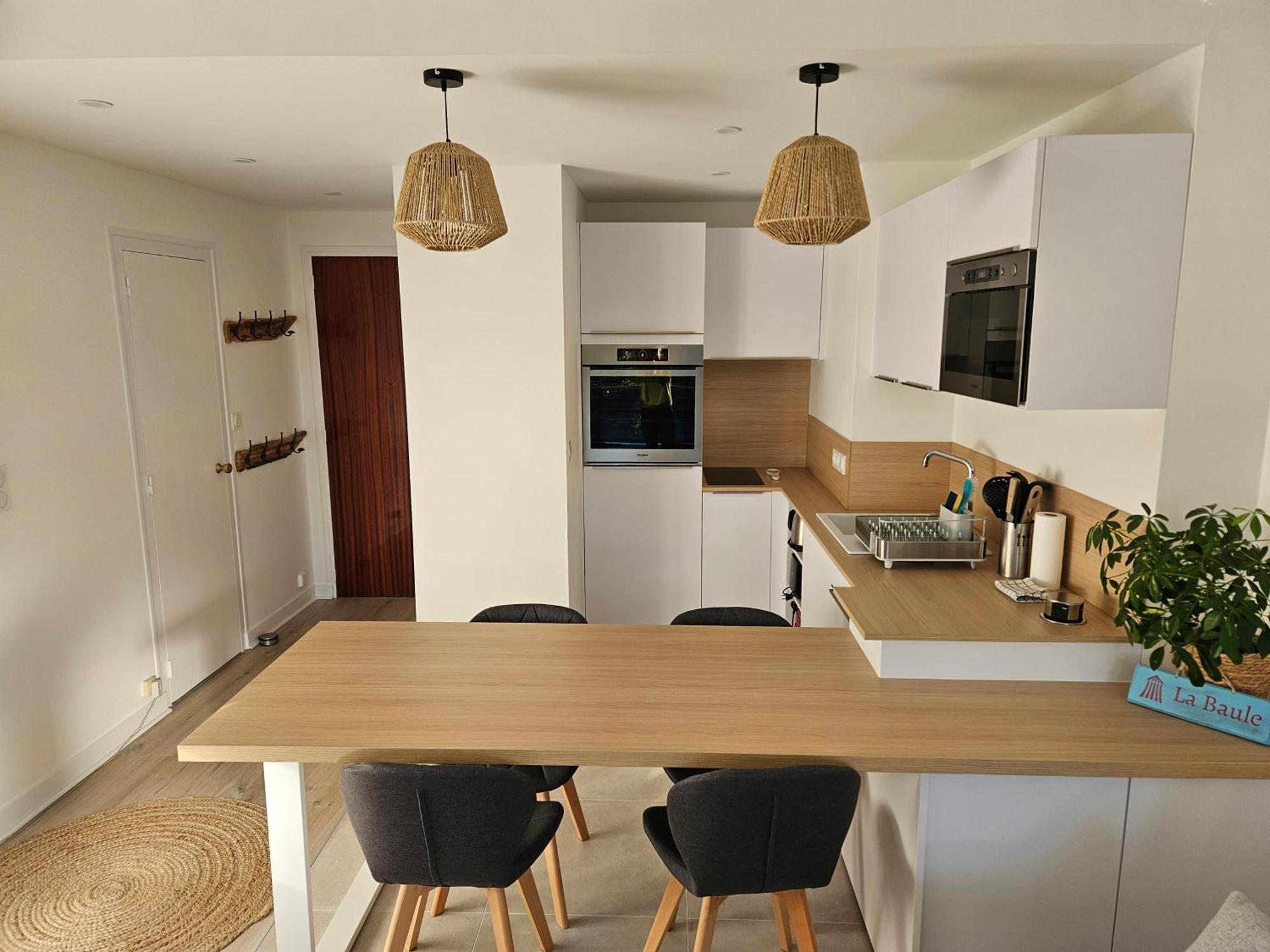 Le Capitole - Studio Plage Benoit Dans Residence Face Mer La Baule エクステリア 写真